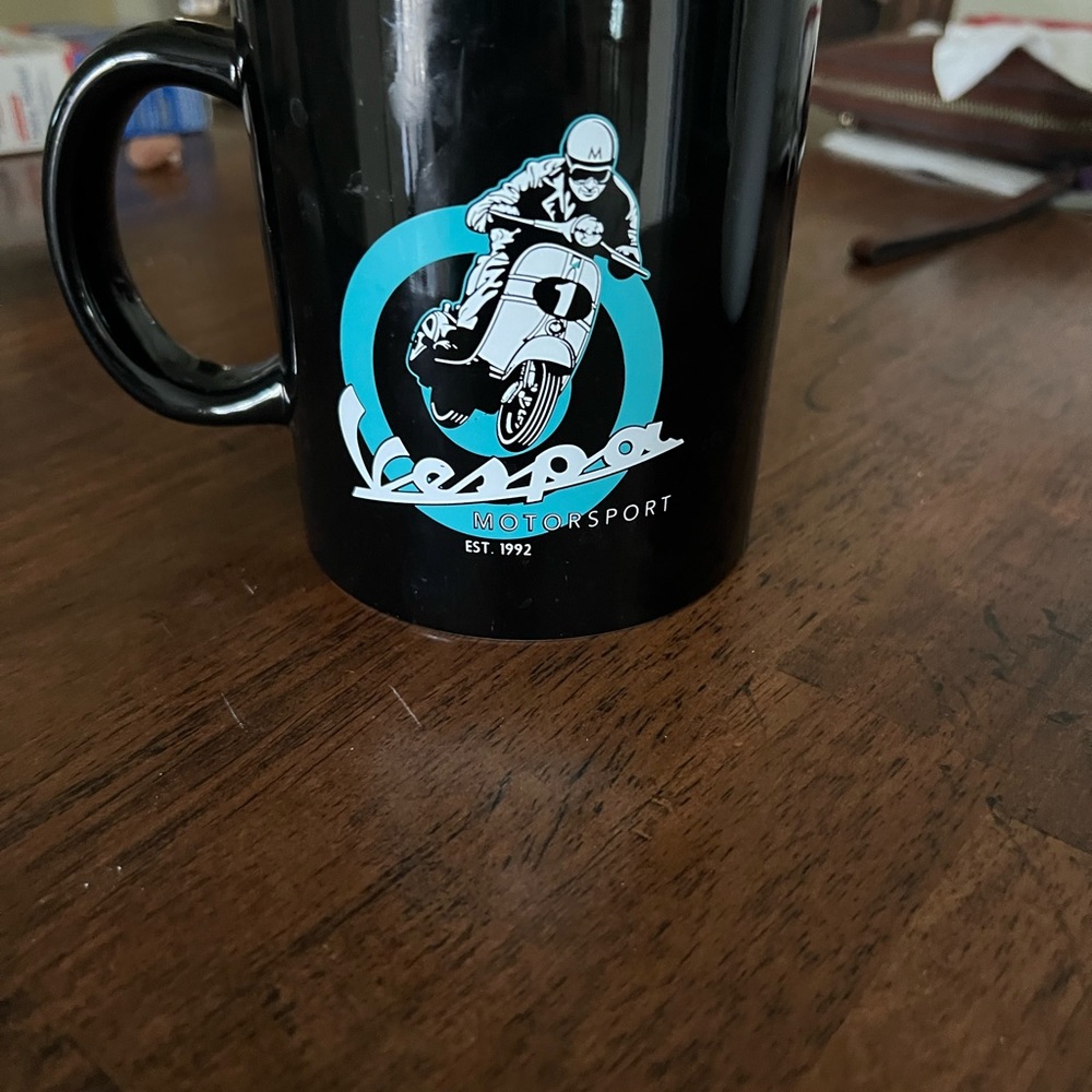 Vespa Motorsport Ceramic Mug